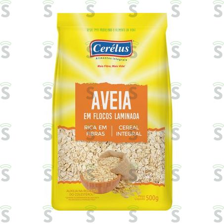  Cerelus-aveia Em Flocos 500g Laminada