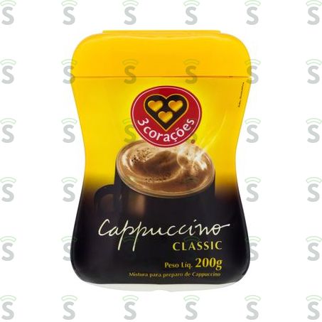 Capuccino 3 Corações Classic 200g