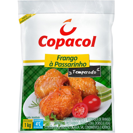Frango a Passarinho Copacol 1kg - Resfriado - Temperado