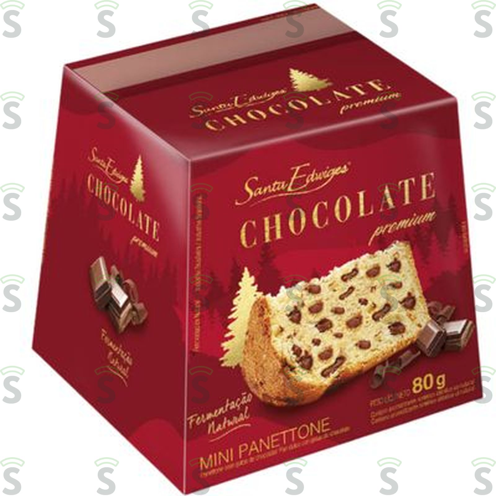 Mini Panetone Santa Edwiges Gotas Chocolate