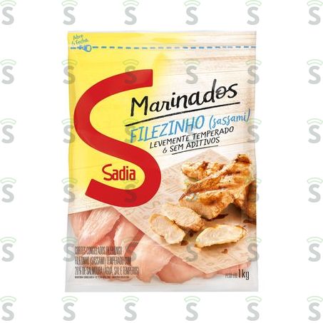  Filezinho de Frango Sadia Marinado Congelado 1kg