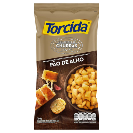 Salgadinho Torcida Elma Chips 100g - Pão de Alho