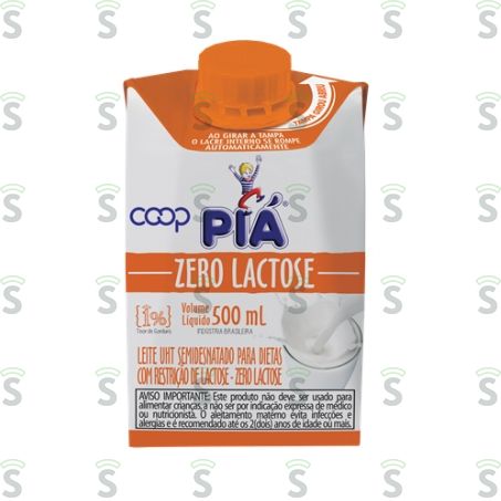  Leite Uht Sem Lactose Piá 500ml
