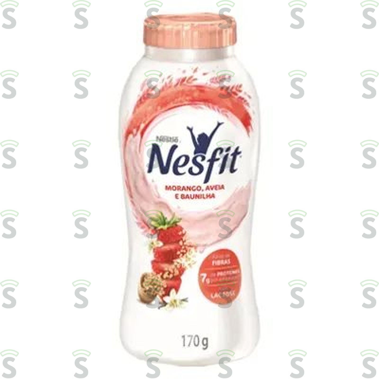 Iogurte Nesfit Morango Baunilha Aveia 170G