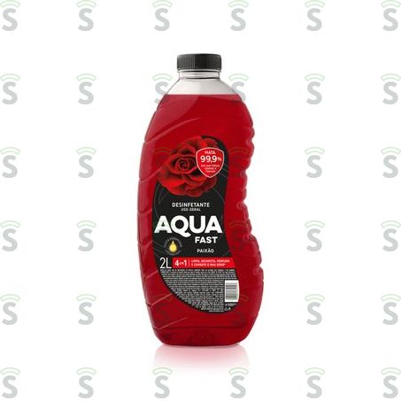  Desinfetante Aquafast Paixãoitros 2lt