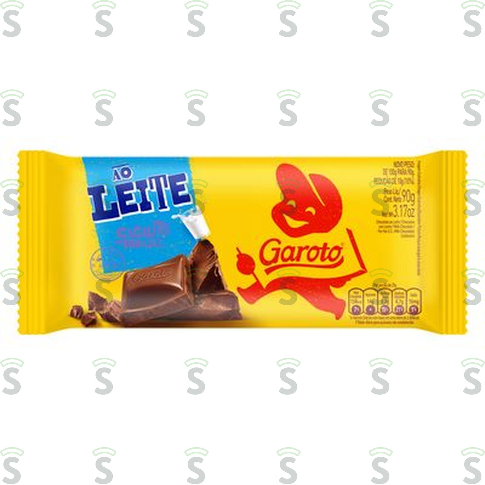 Chocolate Garoto Ao Leite 90G