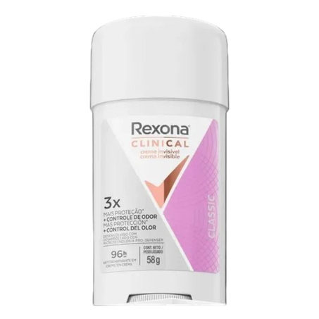 Desodorante Rexona Clinical 58g - Classic