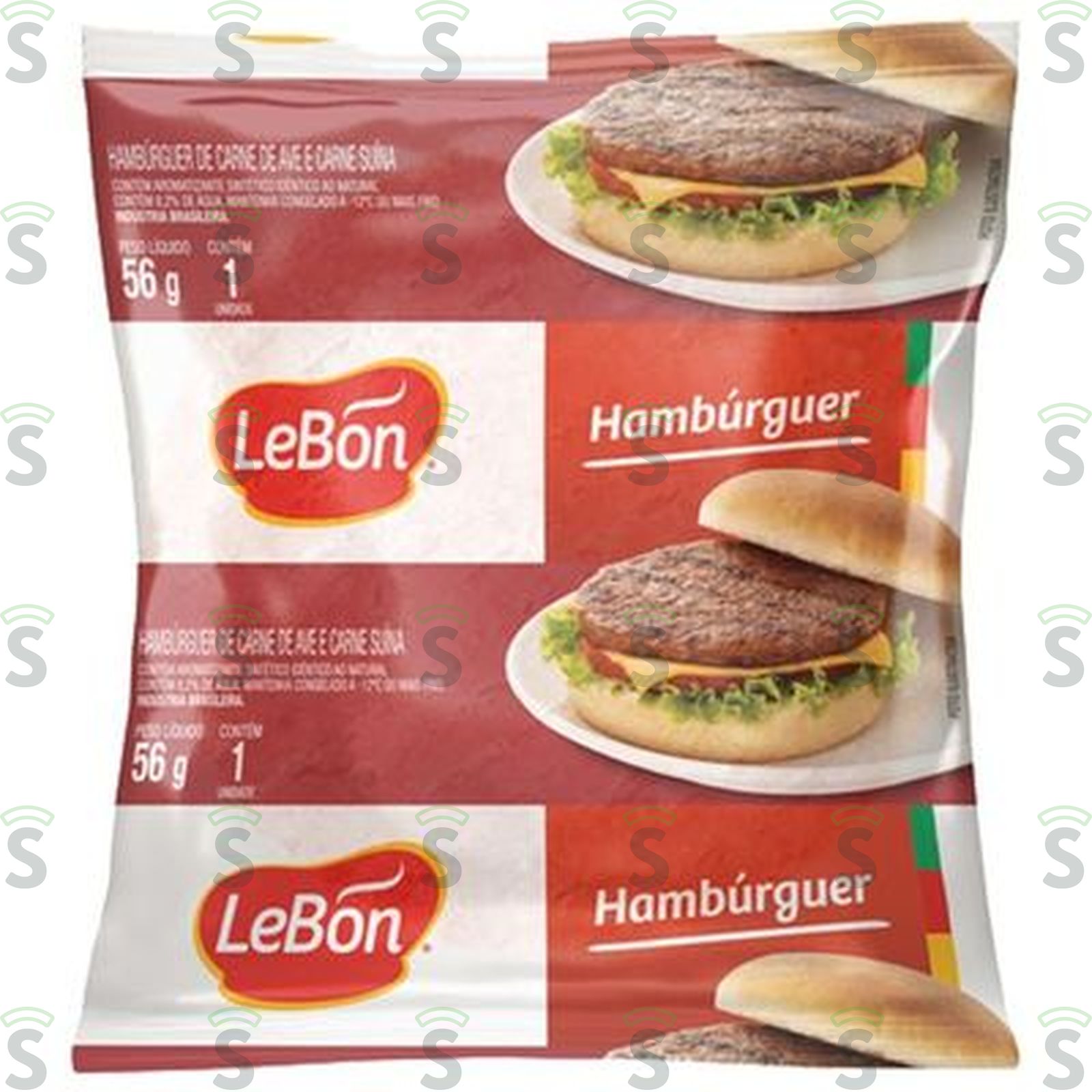 Hambúrguer Misto Lebon 56G