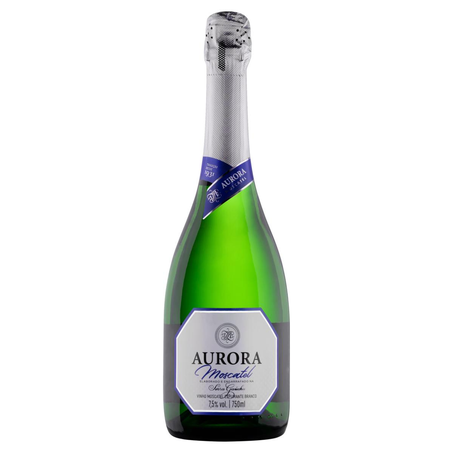 Espumante Aurora 750ml - Moscatel - Branco