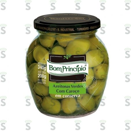  Bom Principio-azeitona Verde 200g