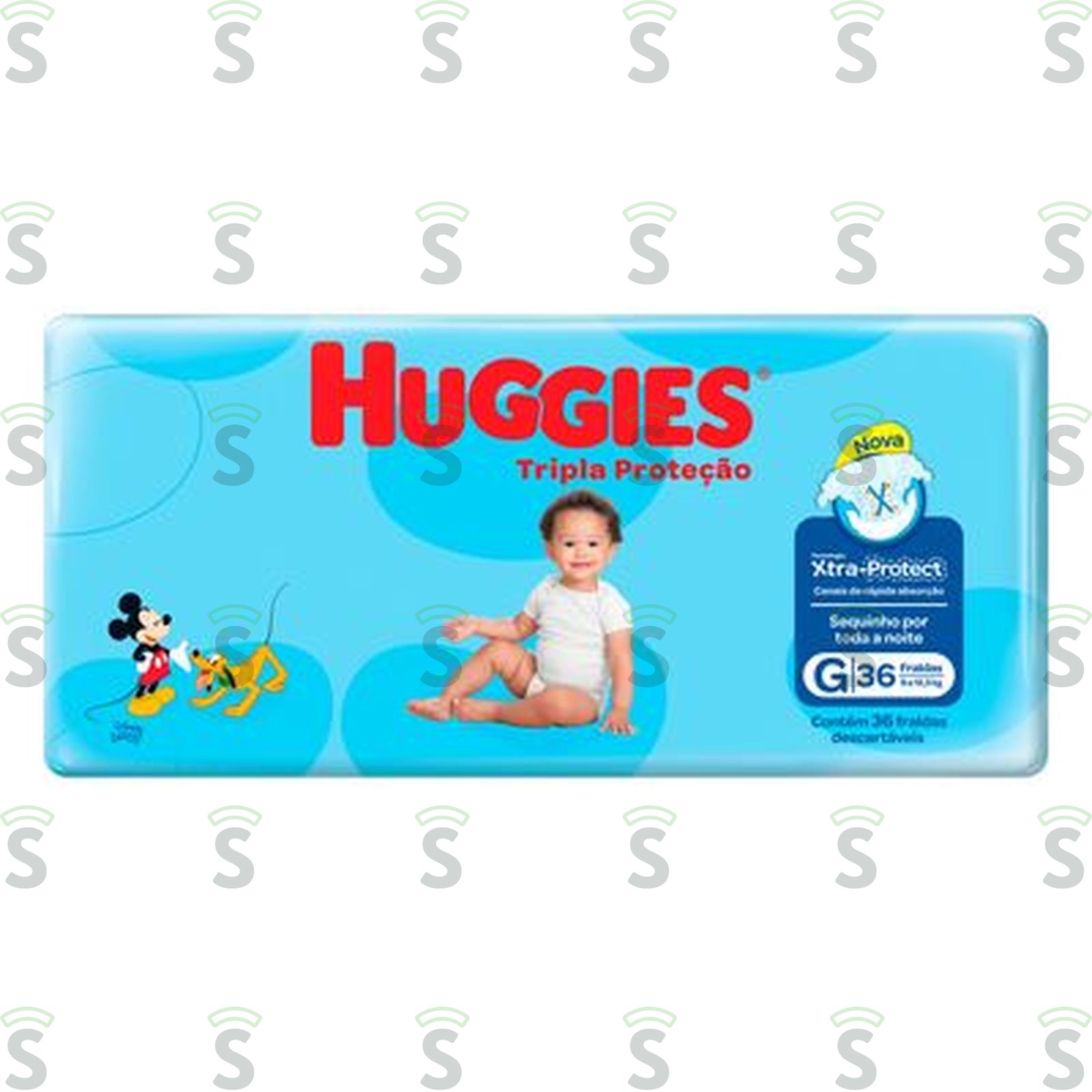 Fralda Huggies Tripla Ação 36UN