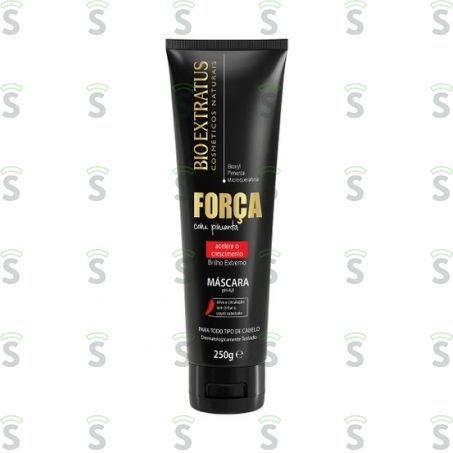  Máscara Capilar Bio Extratus Força Com Pimenta Embalagem 250g