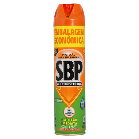 Multi-inseticida Aerossol SBP 380ml - Eucalipto