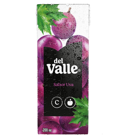 Suco Del Valle 200ml - Uva - TP