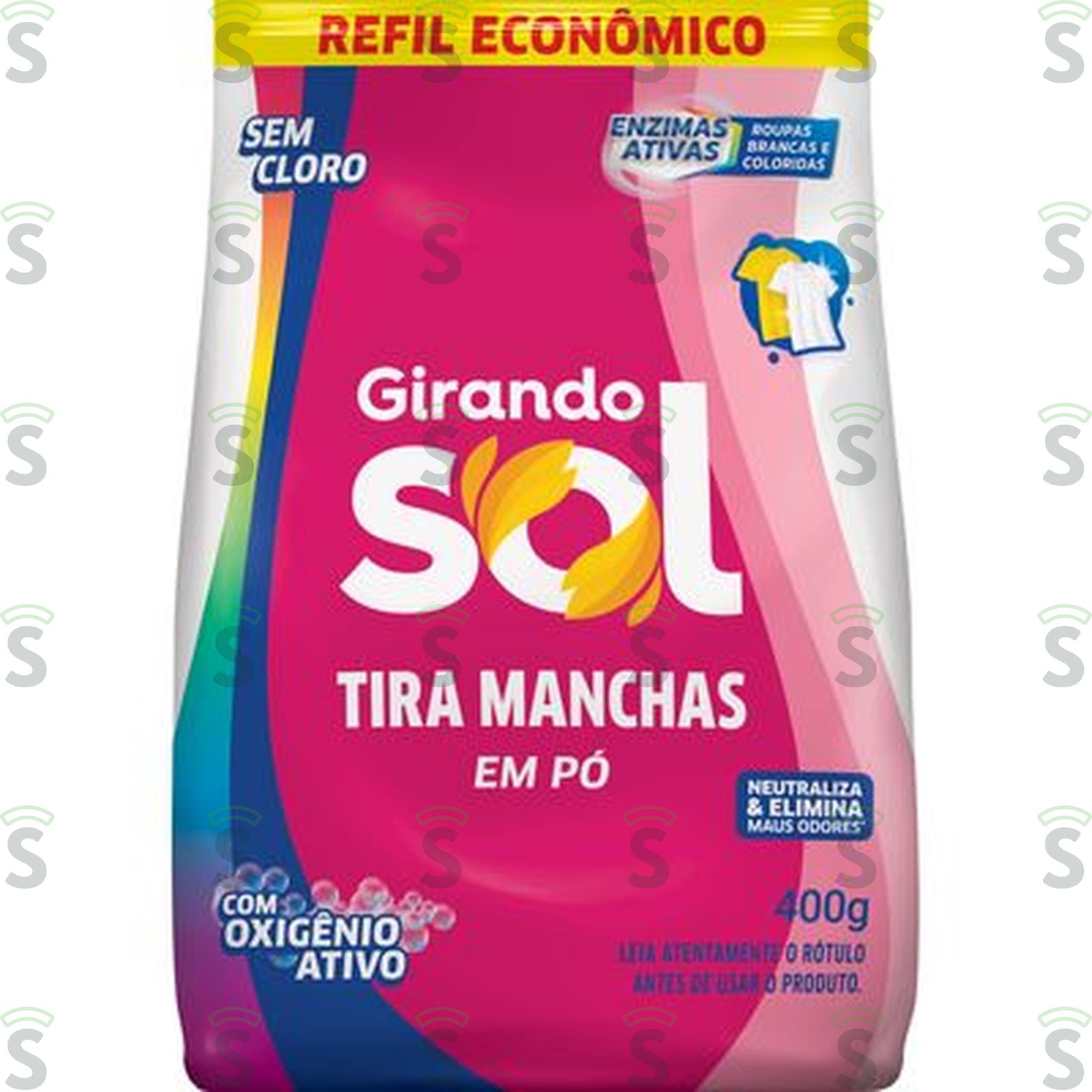 Girando sol- tira manchas 400g sc sem cloro