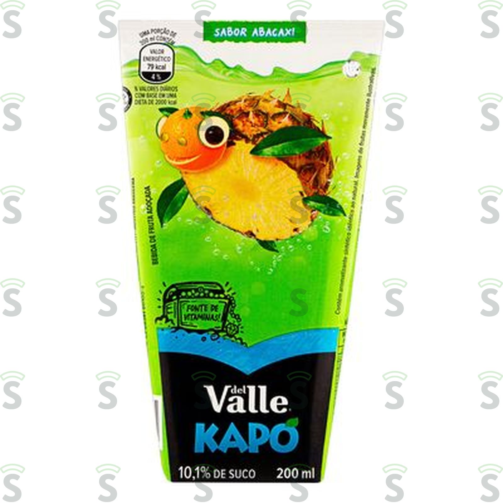Del vale kapo-bebida 200ml abacaxi