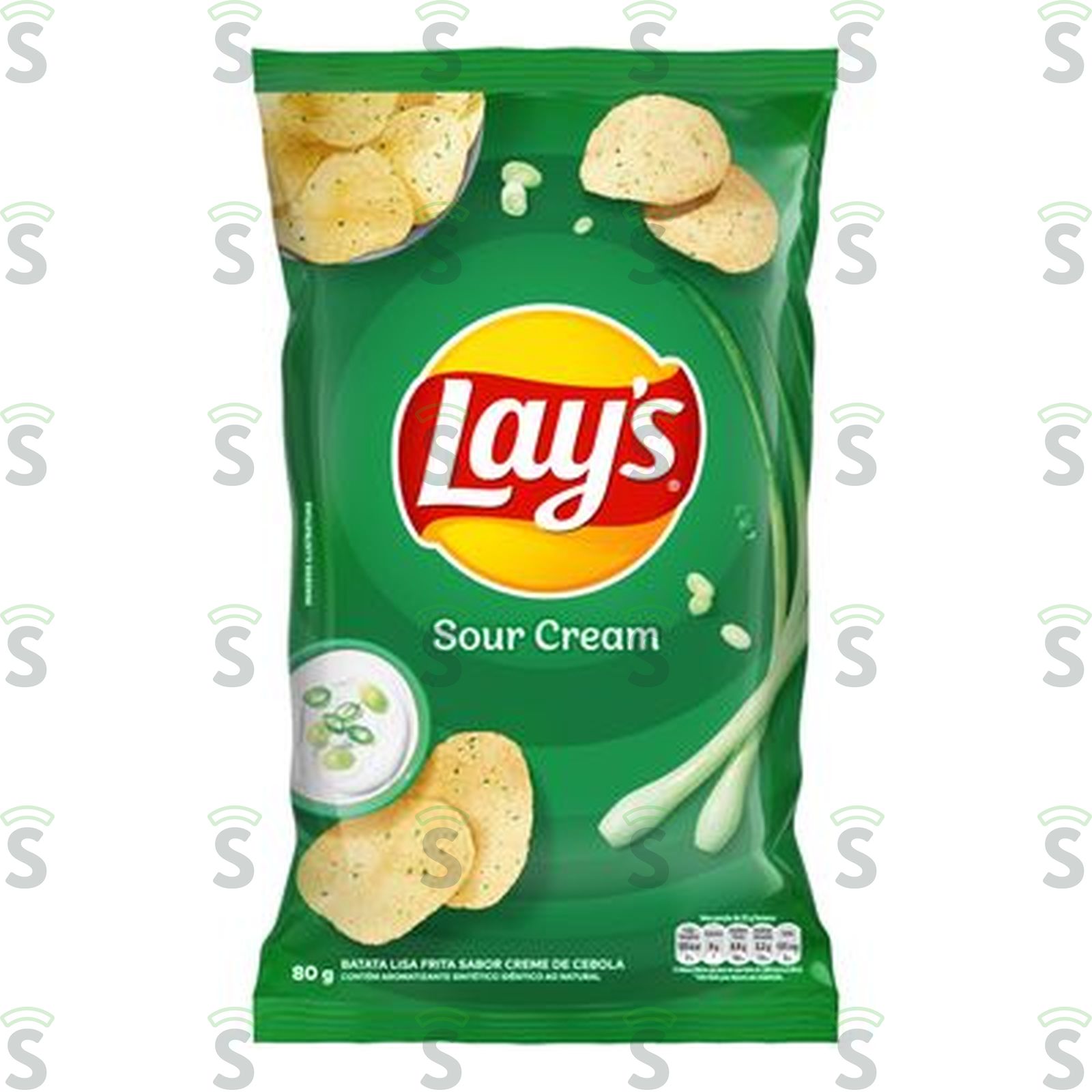 Batata Lays Sour Cream 80G