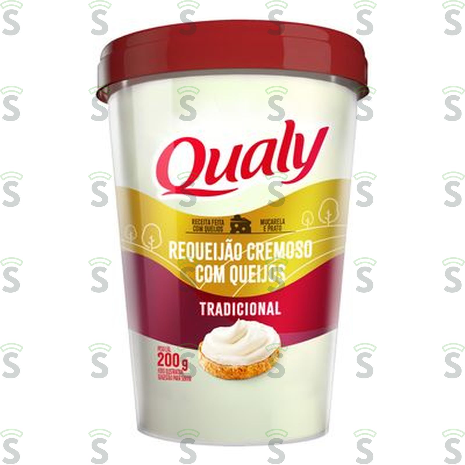 Requeijão Cremoso com Queijo Tradicional Qualy Copo 200G