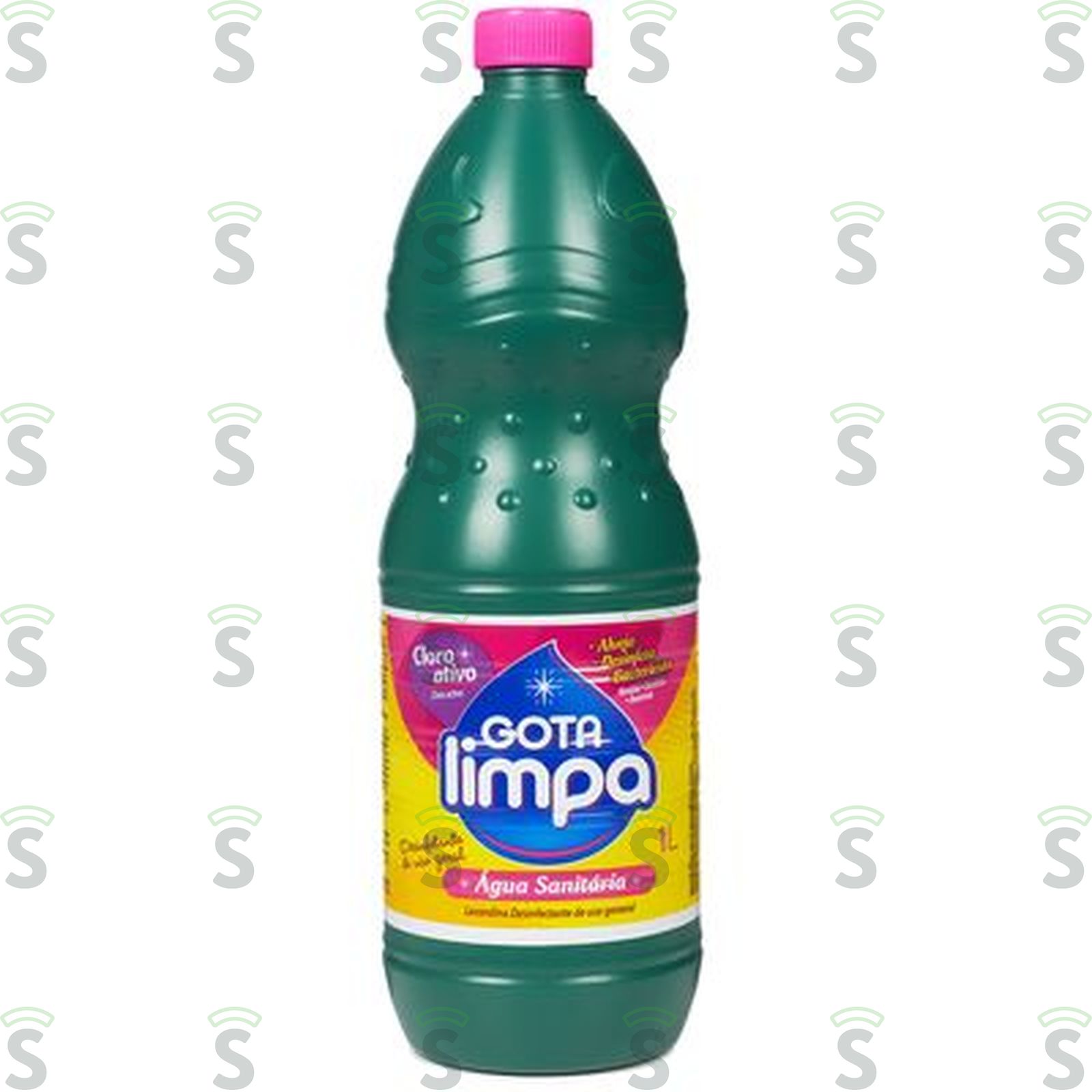 Água Sanitária Gota Limpa Garrafa 1lt