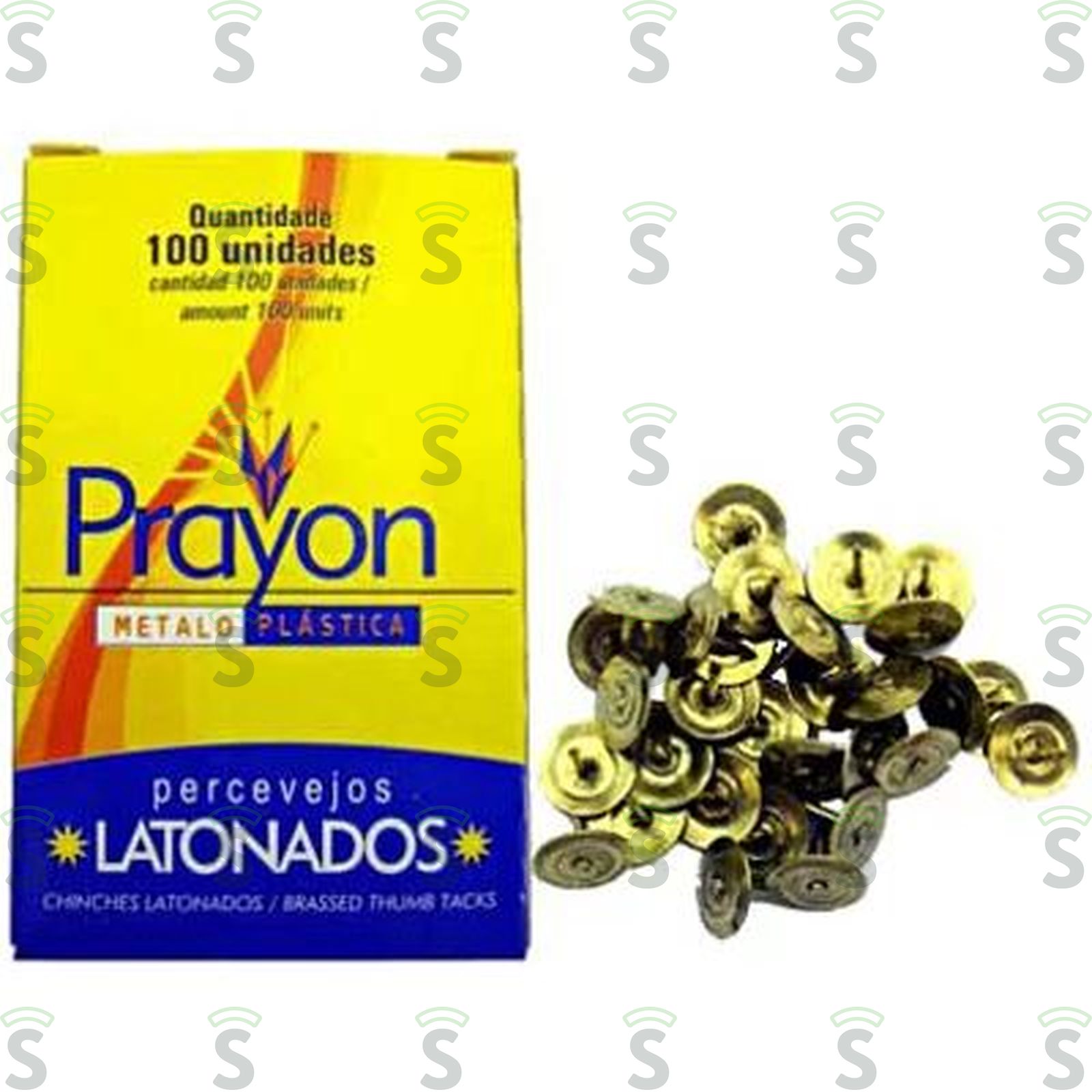 Percevejos Latonados Prayon ComUn. 100G