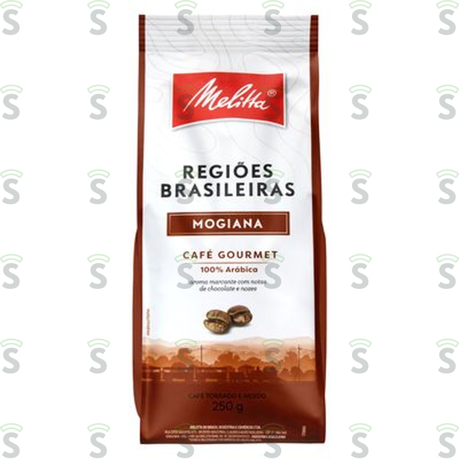 Café Torrado e Moído Mogiana Melitta Gourmet Regiões Brasileiras Pacote 250gr