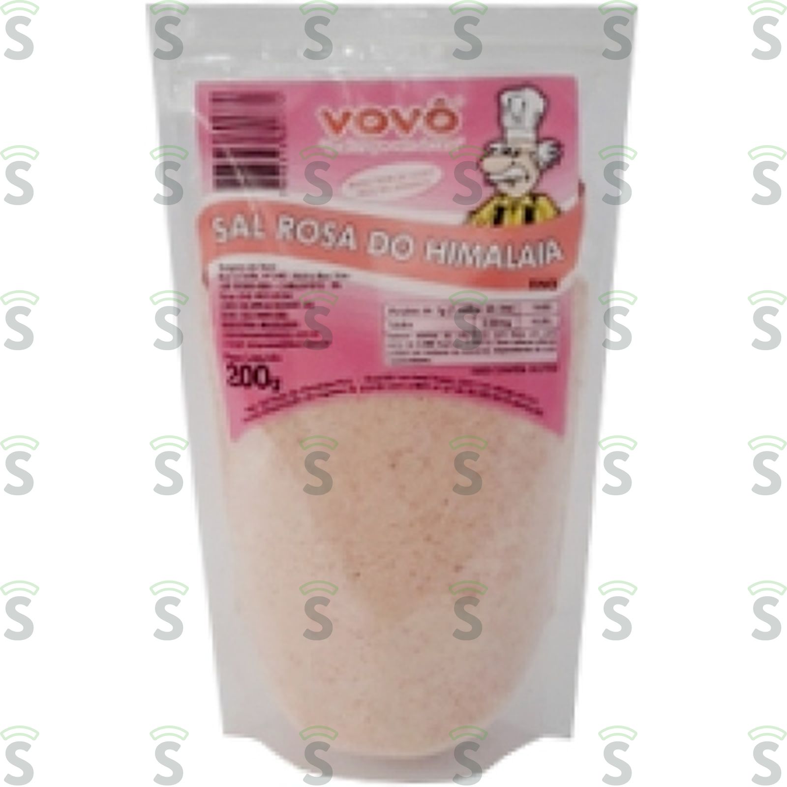 Vovo-sal rosa do himalaia 200g fino