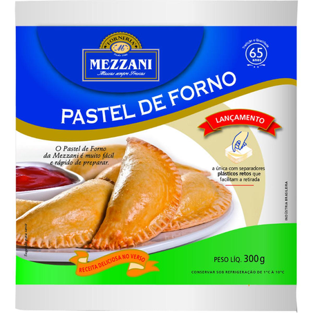 Massa para Pastel de Forno Mezzani 300g