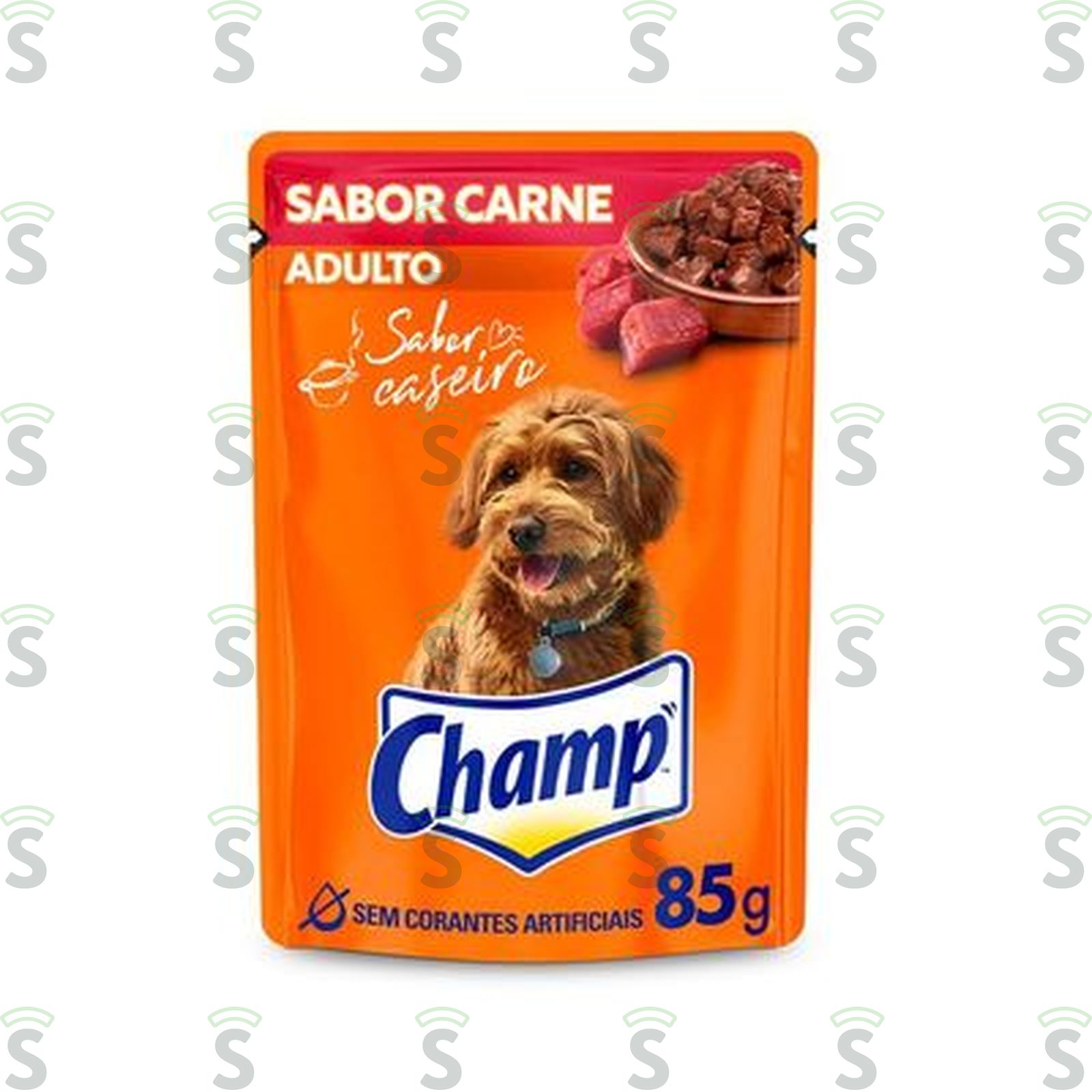 Alimento para Cães Champ Carne Adultos Pacote 85gr