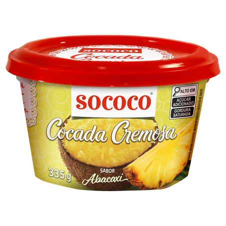 Doce de Coco Sococo 335g - Sabor Abacaxi