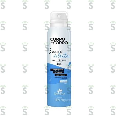  Desodorante Davene Aerossol Suave 150ml