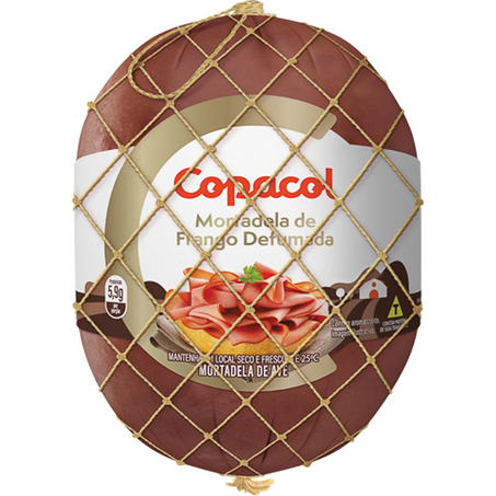 Mortadela Bologna Copacol Frango - Defumada Kg