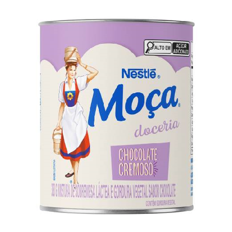 Sobremesa Chocolate Cremoso Moça Doceria 380g