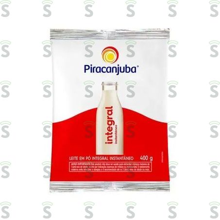  Leite Em Pó Integral Instantâneo Piracanjuba 400g