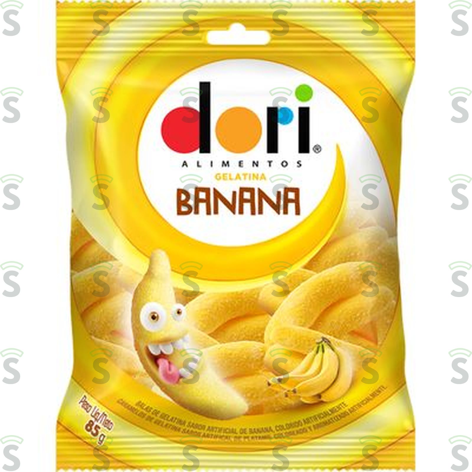 GELATINA DORI 60G BANANA