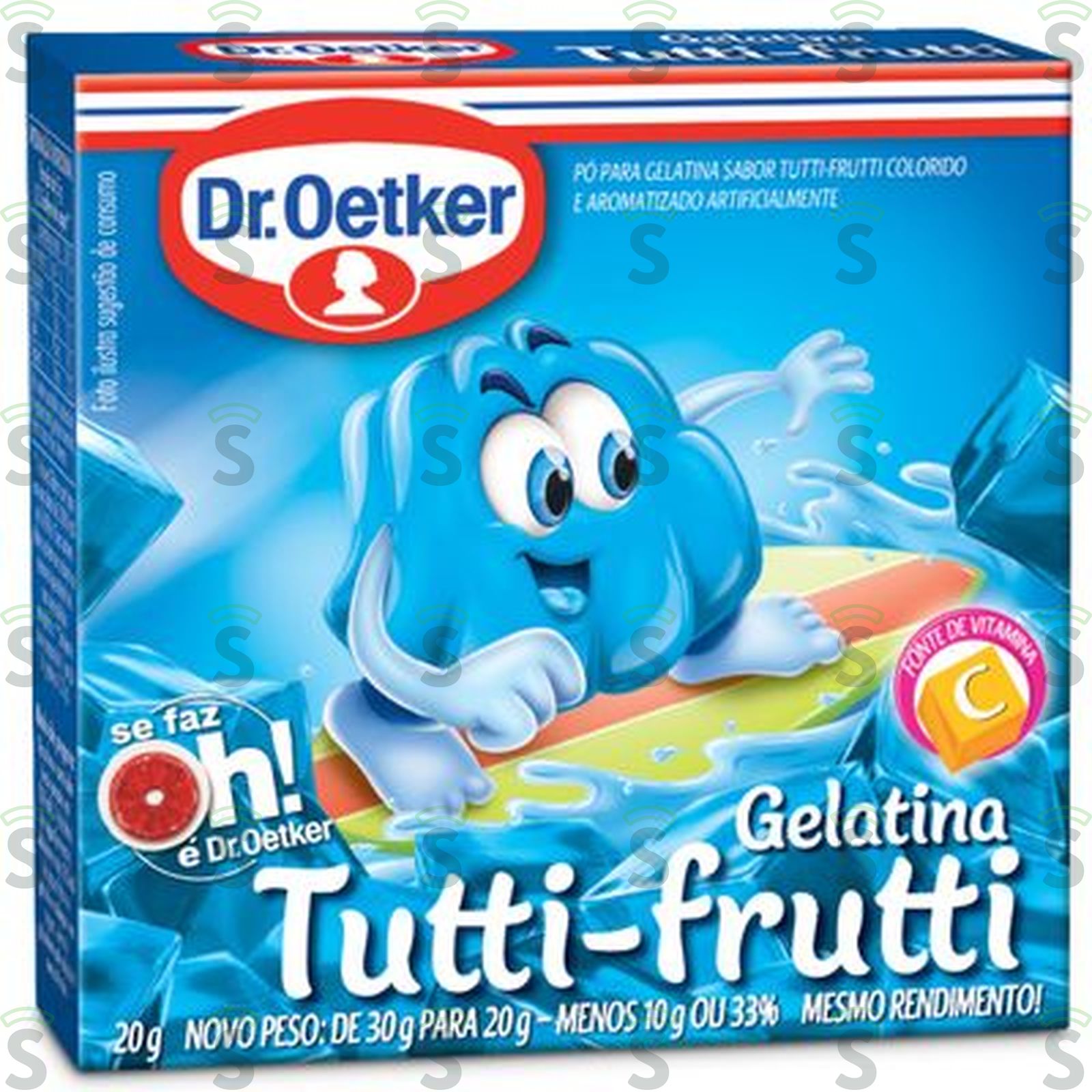 Oetker-gelatina 20g tutti frutti