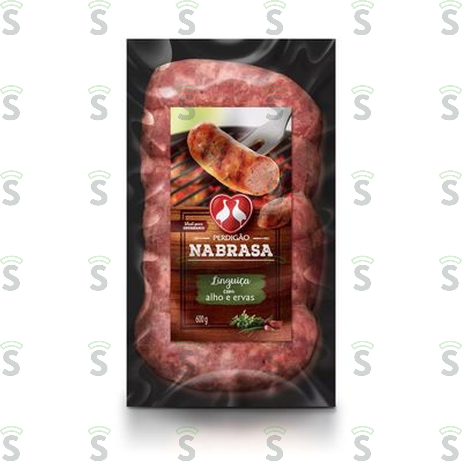 Linguiça Toscana Perdigão Na Brasa Alho E Ervas Embalagem 600G