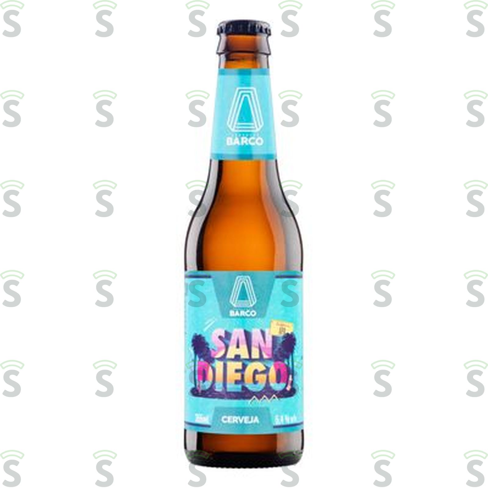 Cerveja Apa San Diego Barco Garrafa 355ML