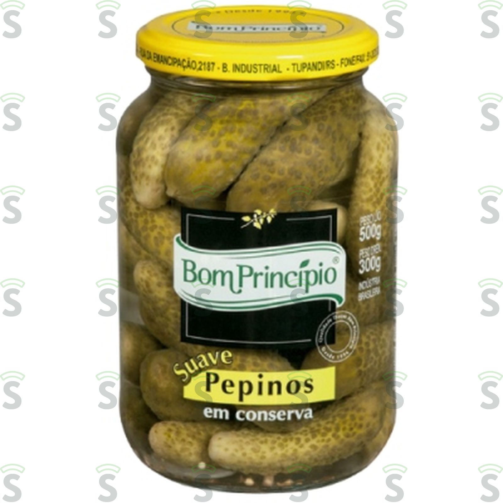 Bom principio-pepino conserva suave 300g