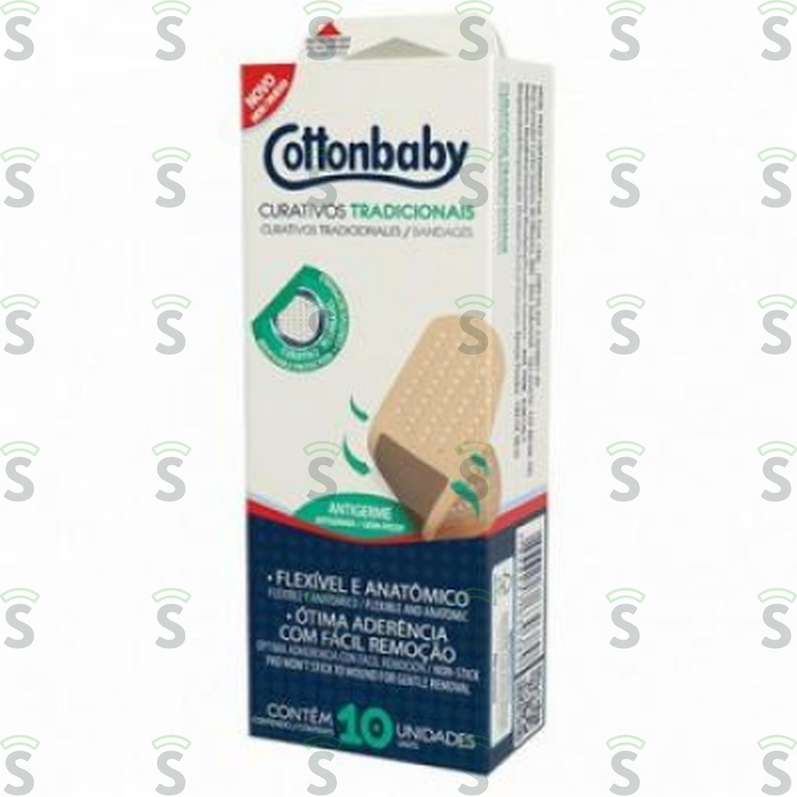 Curativos Cottonbaby Tradicional 10UN