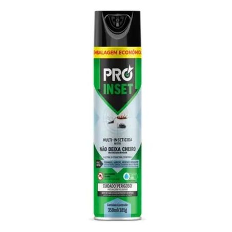 INSETICIDA AEROSSOL PROINSET MULTI NÃO DEIXA CHEIRO EMBALAGEM ECONÔMICA SPRAY 350ML