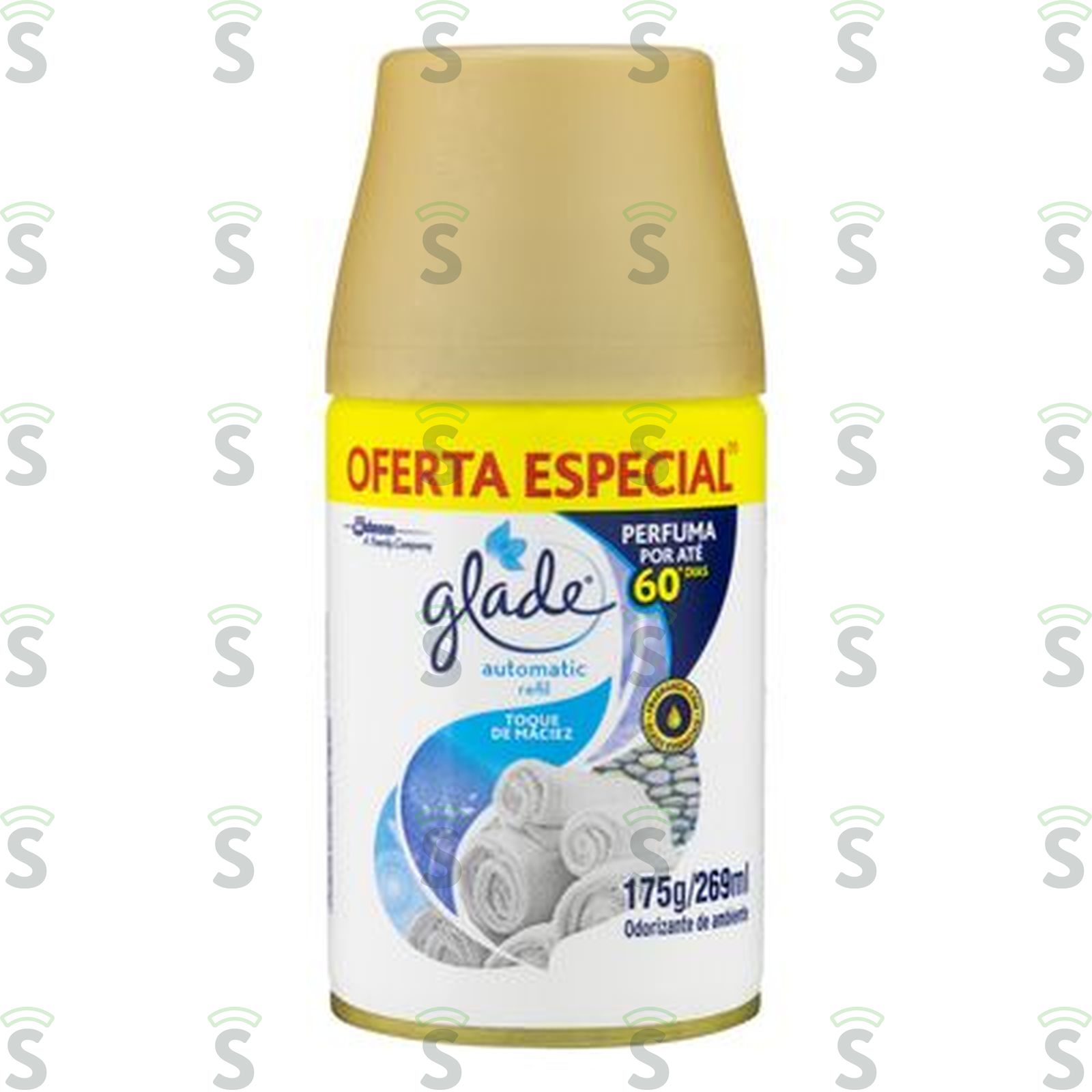 Glade-odorizante 260ml toque maci of.esp