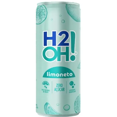 H2oh Bebida Limoneto Zero Açúcar 350ml