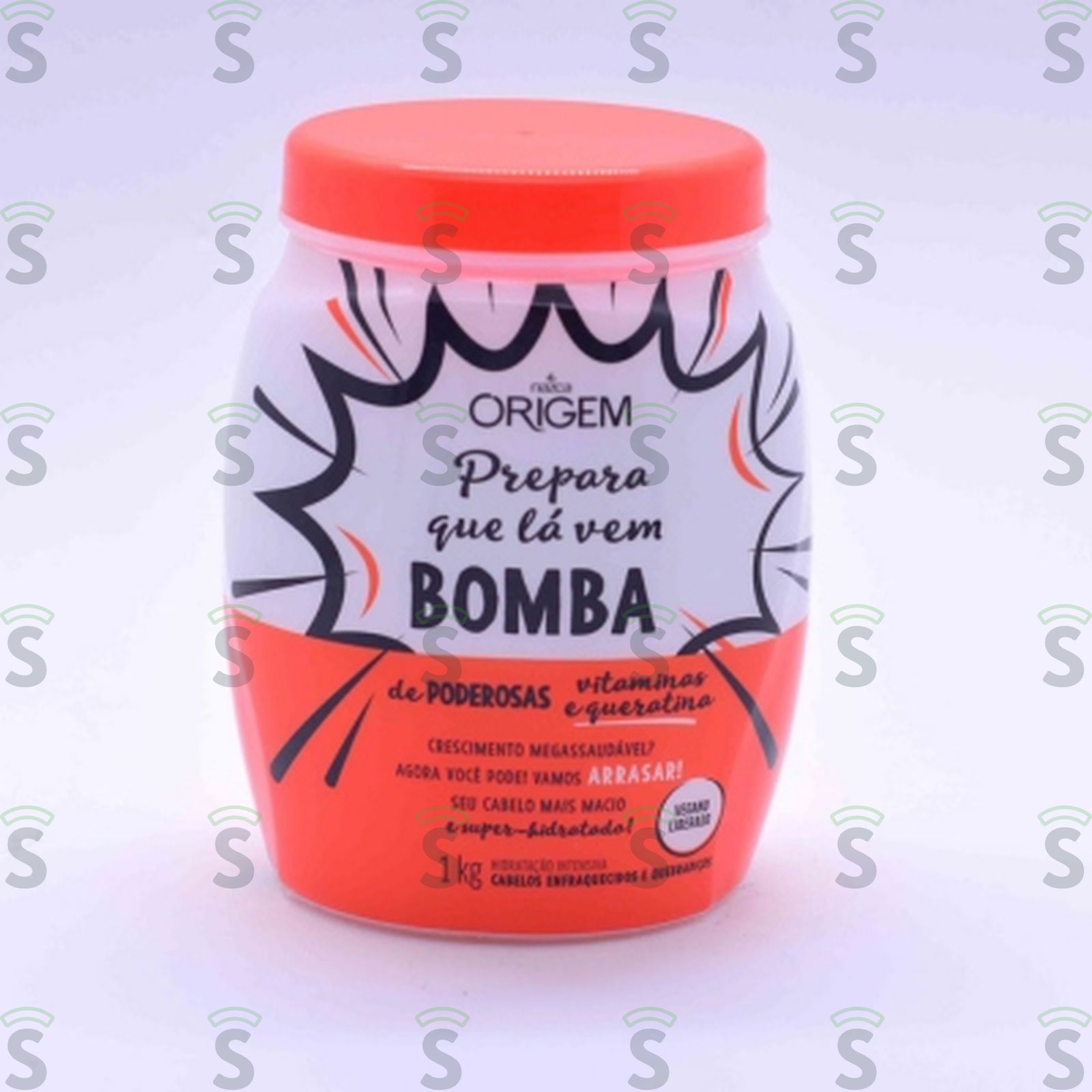 Creme de Hidratação Origem Bomba de Keratina Pote 1kg