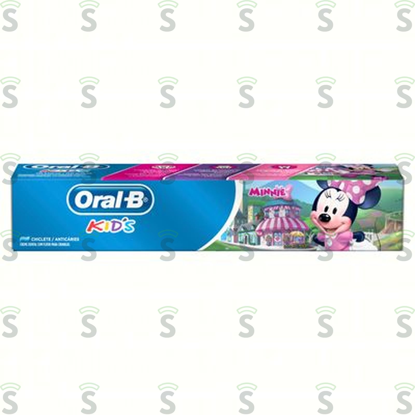 Creme Dental com Flúor Oral-b Chiclete Minnie Kids Caixa 50gr