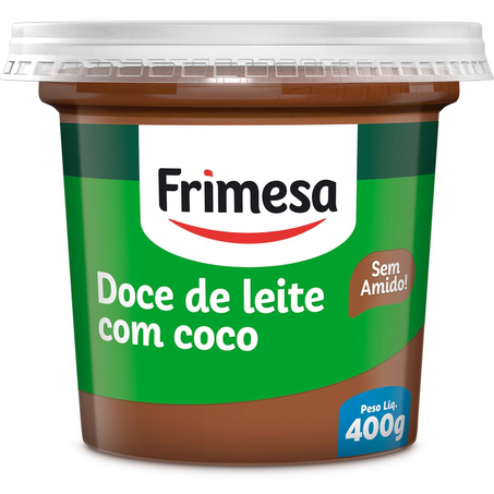 Doce de Leite Frimesa 400g - Com Coco