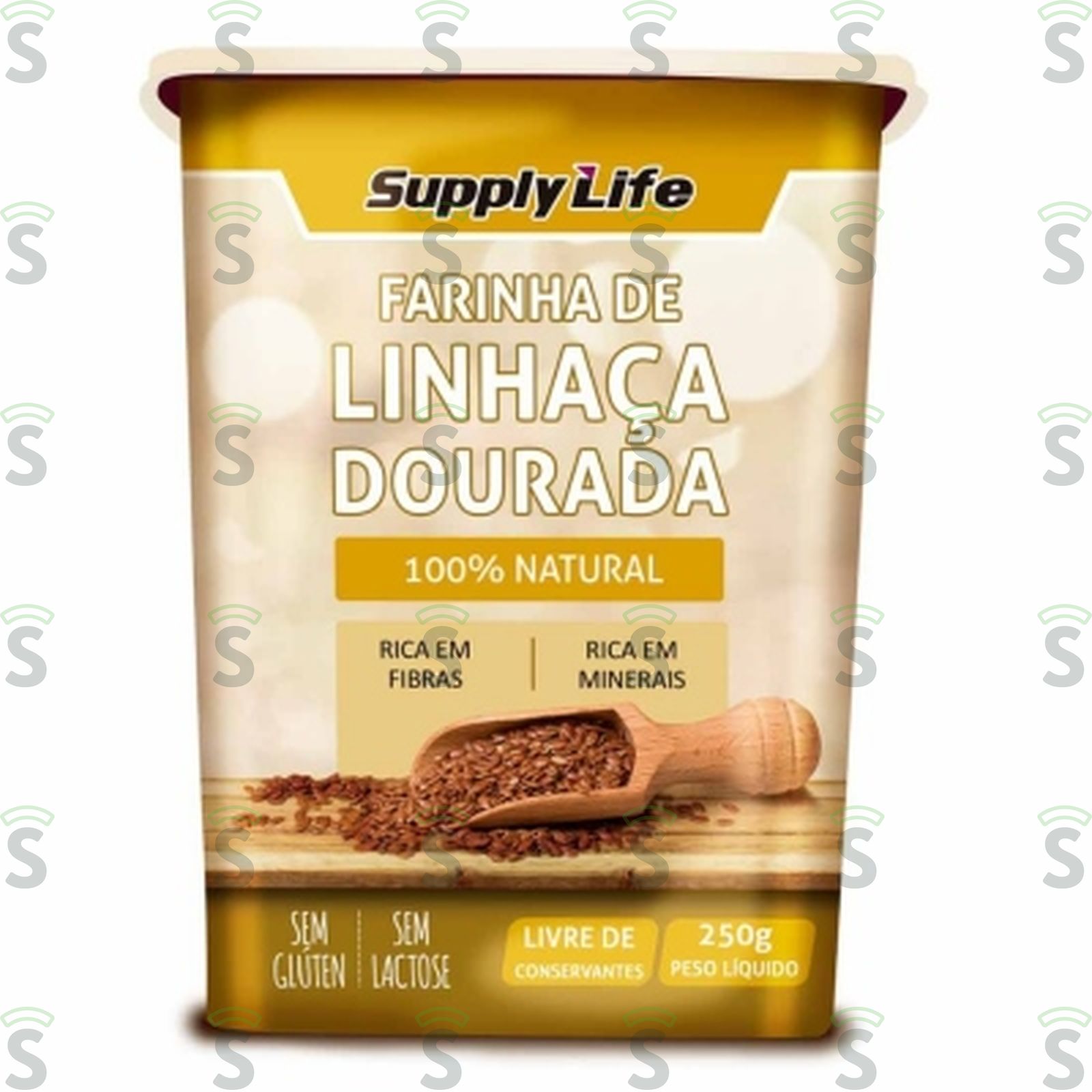 Farinha Natura Life Linhaça Dourada 250G