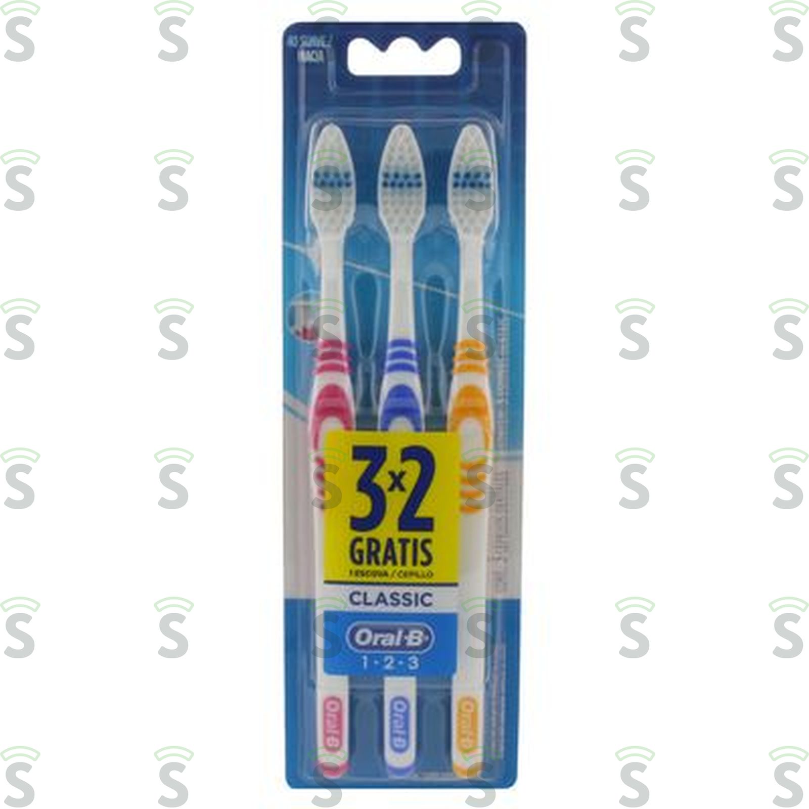 Oral b-escova dental classic c/3