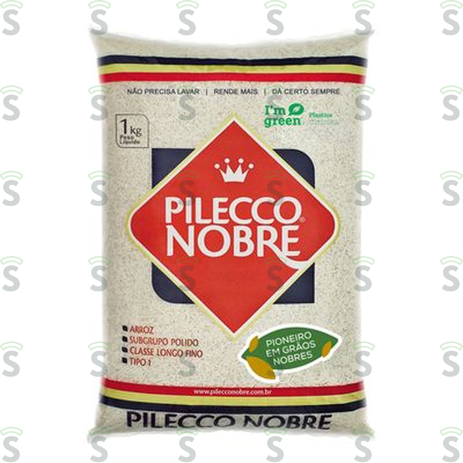Arroz Tipo 1 Pilecco Nobre Pacote 1KG