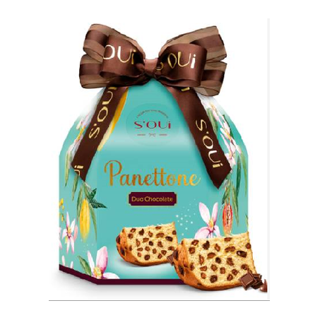 Panettone S'oui Sta Edwiges Limao Siciliano e Gotas De Chocolate 400g