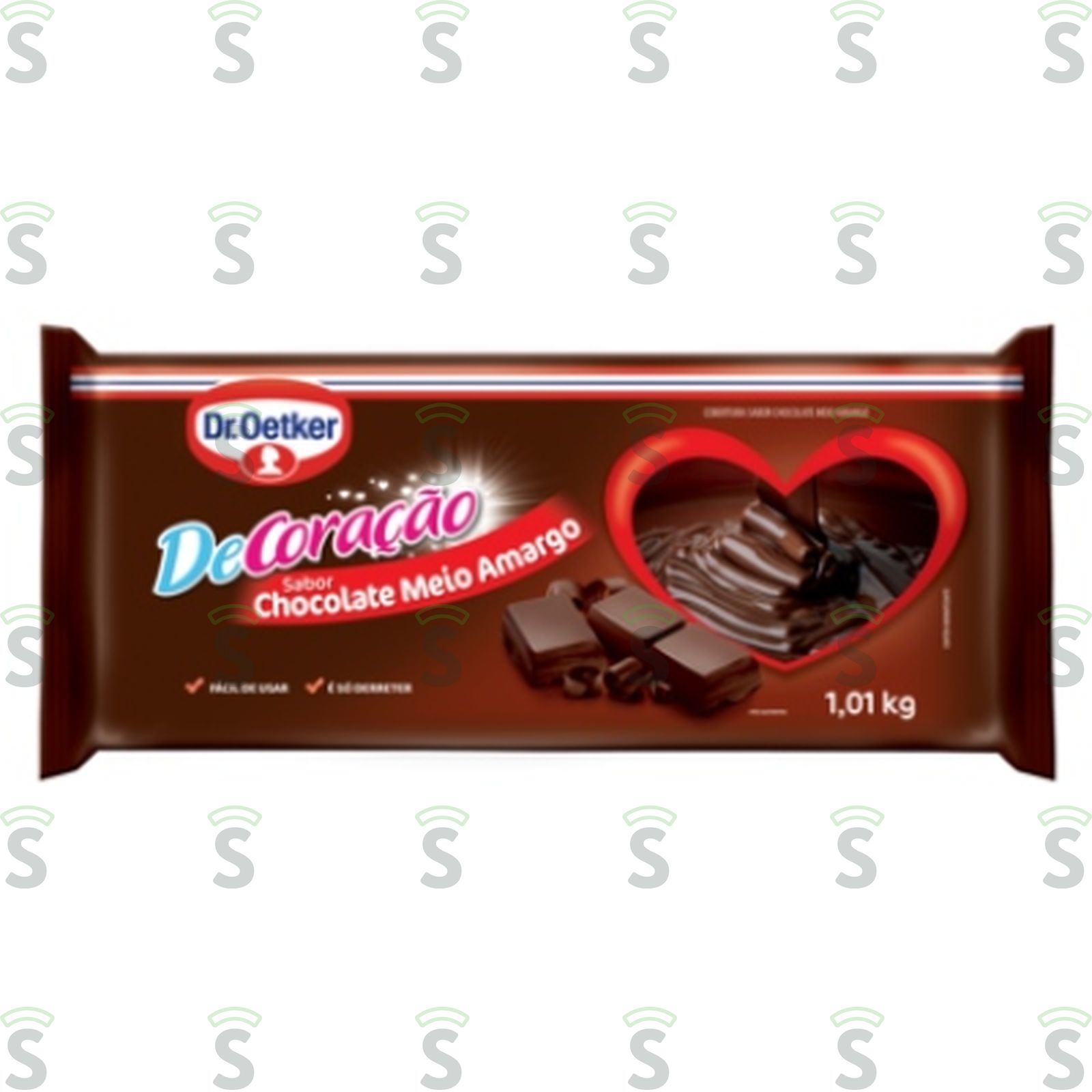 Oetker-chocolate 1.01kg meio amargo